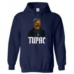 Classic Rapper Fan Tribute to the Legend Printed Fan Graphic Hoodie